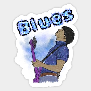 Blues Sticker